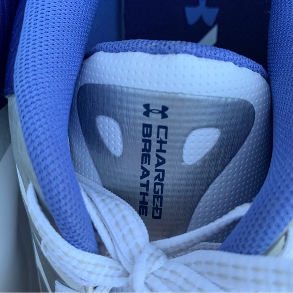 UNDER ARMOUR Women’s Charged Breathe 2 Spikeless Golf Shoes Sz 8.5 White - Picture 9 of 12